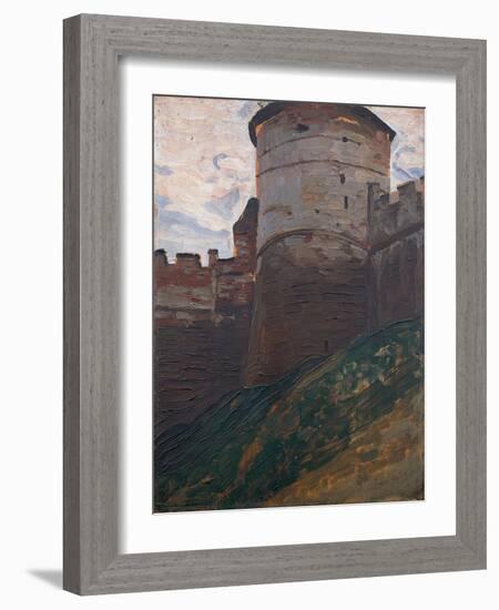 The Fortress Tower. Nizhny Novgorod, 1903-Nicholas Roerich-Framed Giclee Print