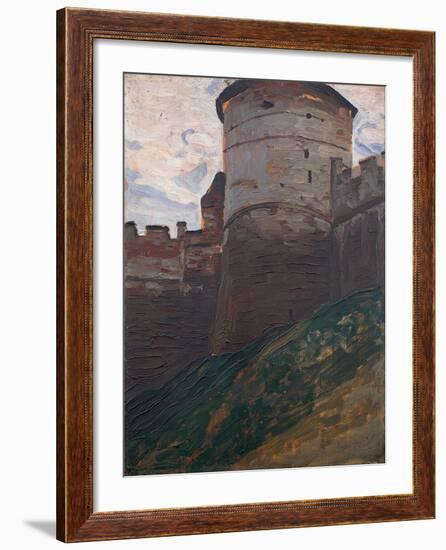 The Fortress Tower. Nizhny Novgorod, 1903-Nicholas Roerich-Framed Giclee Print