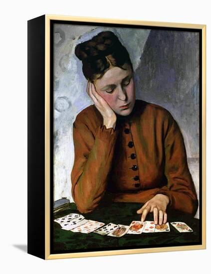 The Fortune Teller, 1869-Frederic Bazille-Framed Premier Image Canvas