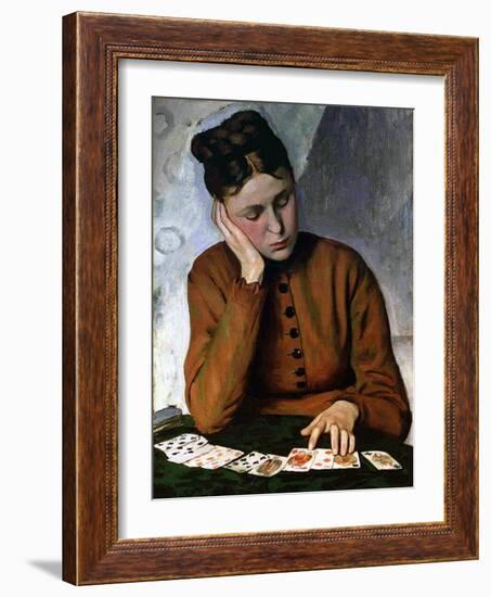 The Fortune Teller, 1869-Frederic Bazille-Framed Giclee Print