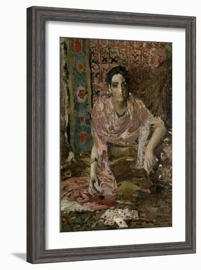 The Fortune Teller, 1895-Mikhail Aleksandrovich Vrubel-Framed Giclee Print