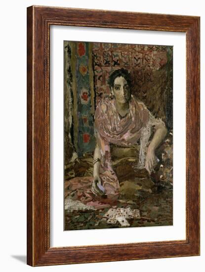 The Fortune Teller, 1895-Mikhail Aleksandrovich Vrubel-Framed Giclee Print