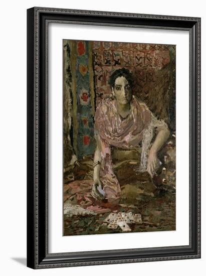 The Fortune Teller, 1895-Mikhail Aleksandrovich Vrubel-Framed Giclee Print