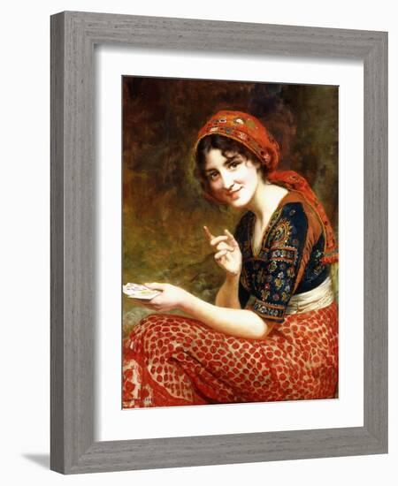 The Fortune Teller, 1899-William Clarke Wontner-Framed Giclee Print