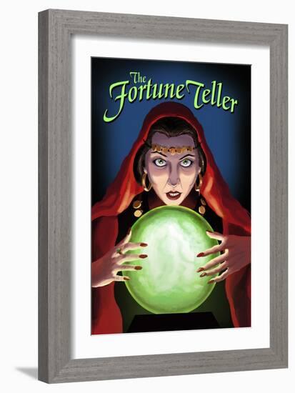 The Fortune Teller-Lantern Press-Framed Art Print