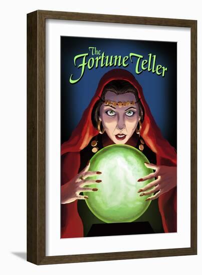 The Fortune Teller-Lantern Press-Framed Art Print