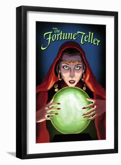 The Fortune Teller-Lantern Press-Framed Art Print