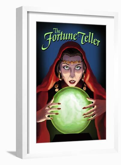 The Fortune Teller-Lantern Press-Framed Art Print