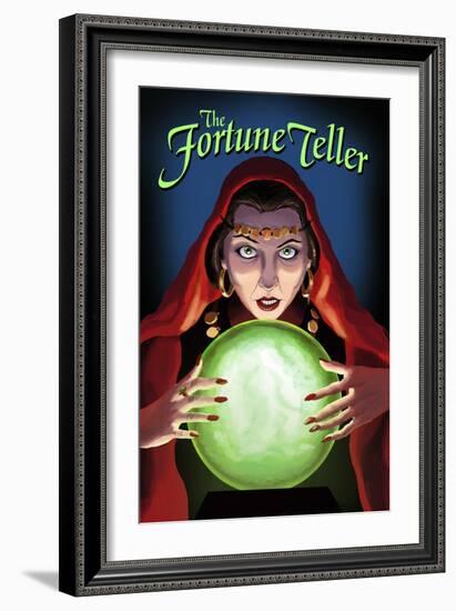 The Fortune Teller-Lantern Press-Framed Art Print