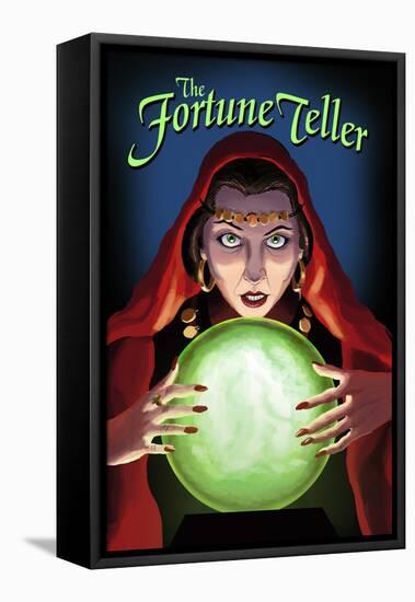 The Fortune Teller-Lantern Press-Framed Stretched Canvas