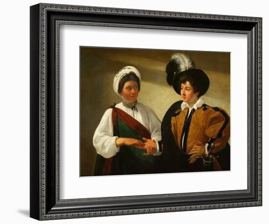 The Fortune Teller-Caravaggio-Framed Giclee Print