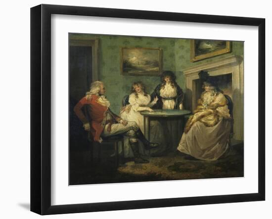 The Fortune Teller-George Morland-Framed Giclee Print