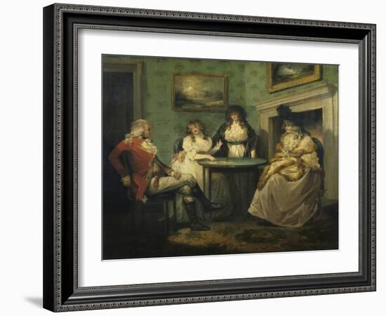 The Fortune Teller-George Morland-Framed Giclee Print