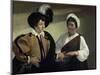 The Fortune Teller-Caravaggio-Mounted Premium Giclee Print