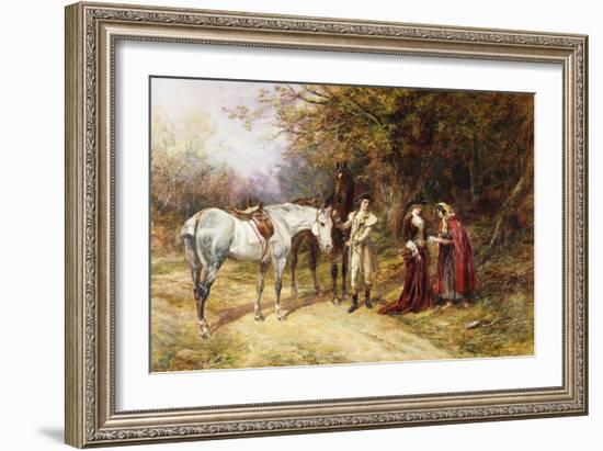 The Fortune Teller-Heywood Hardy-Framed Giclee Print