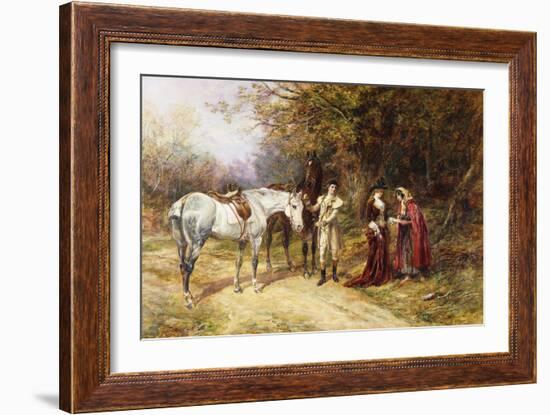 The Fortune Teller-Heywood Hardy-Framed Giclee Print