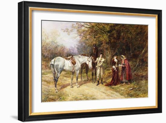 The Fortune Teller-Heywood Hardy-Framed Giclee Print