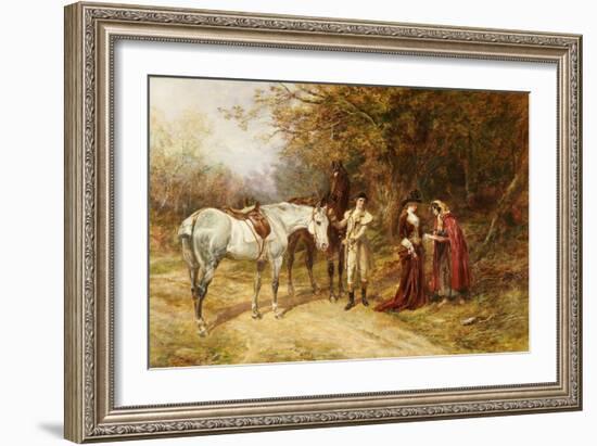 The Fortune Teller-Heywood Hardy-Framed Giclee Print