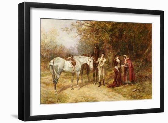 The Fortune Teller-Heywood Hardy-Framed Giclee Print