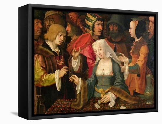 The Fortune Teller-Lucas van Leyden-Framed Premier Image Canvas