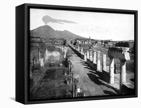 The Forum, Pompeii, Italy, 1893-John L Stoddard-Framed Premier Image Canvas