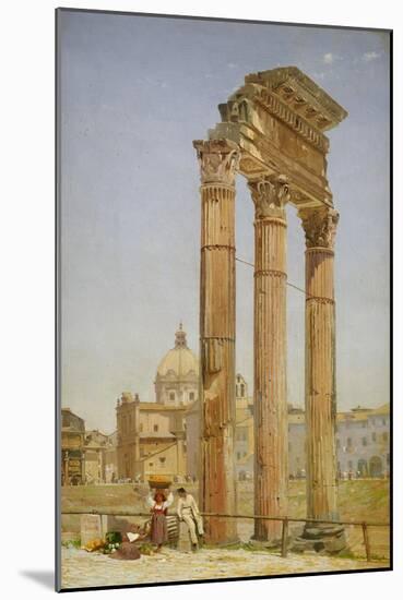 The Forum, Rome, 1875-Niels-anders Bredal-Mounted Giclee Print