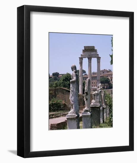 The Forum, Unesco World Heritage Site, Rome, Lazio, Italy-Roy Rainford-Framed Photographic Print