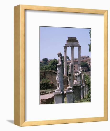The Forum, Unesco World Heritage Site, Rome, Lazio, Italy-Roy Rainford-Framed Photographic Print