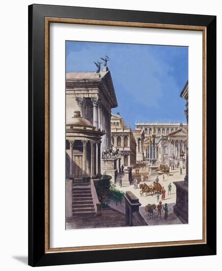 The Forum-Peter Jackson-Framed Giclee Print