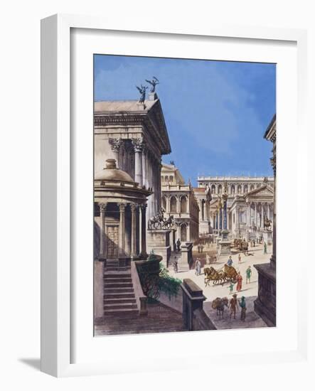 The Forum-Peter Jackson-Framed Giclee Print