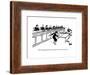 "The Founding Fathers were clear. You must win by two." - New Yorker Cartoon-Drew Dernavich-Framed Premium Giclee Print