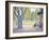 The Fountain des Lices in St. Tropez-Paul Signac-Framed Giclee Print