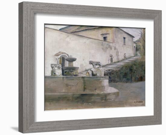 The Fountain, Italy-Carl Holsoe-Framed Giclee Print