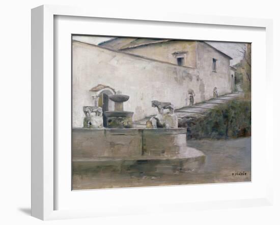 The Fountain, Italy-Carl Holsoe-Framed Giclee Print