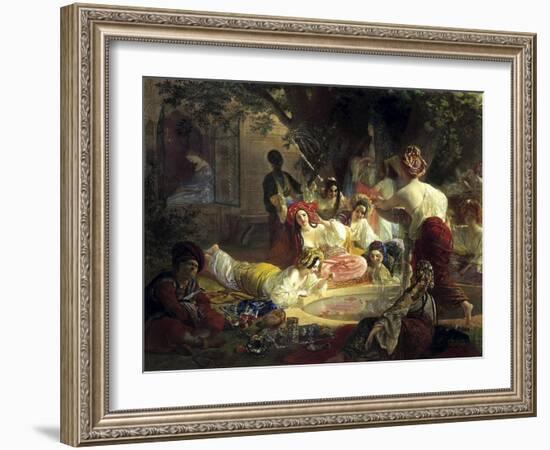 The Fountain of Bahçesaray, 1849-Karl Briullov-Framed Giclee Print