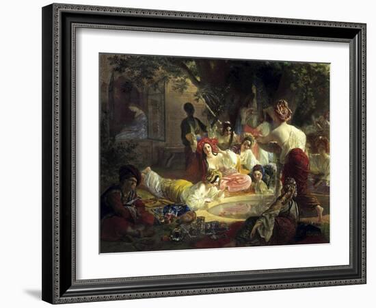 The Fountain of Bahçesaray, 1849-Karl Briullov-Framed Giclee Print