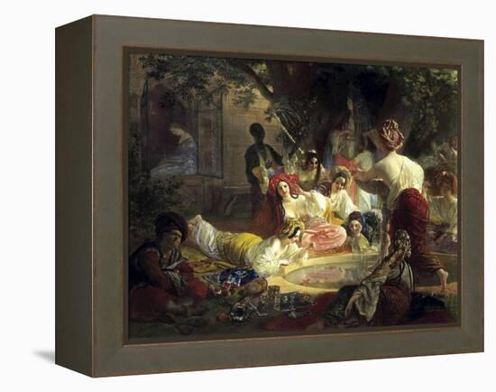 The Fountain of Bahçesaray, 1849-Karl Briullov-Framed Premier Image Canvas