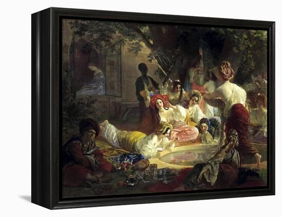 The Fountain of Bahçesaray, 1849-Karl Briullov-Framed Premier Image Canvas