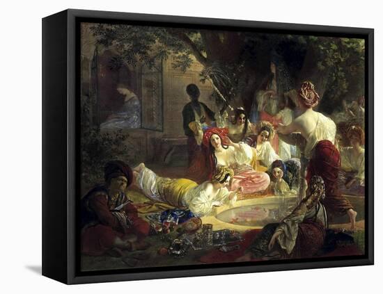 The Fountain of Bahçesaray, 1849-Karl Briullov-Framed Premier Image Canvas