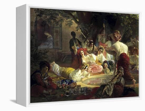 The Fountain of Bahçesaray, 1849-Karl Briullov-Framed Premier Image Canvas