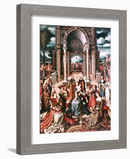 The Fountain of Life, C1517-1543-Hans Holbein the Younger-Framed Giclee Print