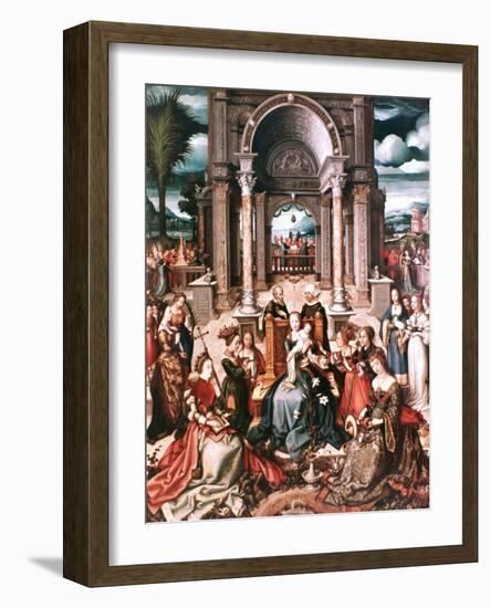 The Fountain of Life, C1517-1543-Hans Holbein the Younger-Framed Giclee Print