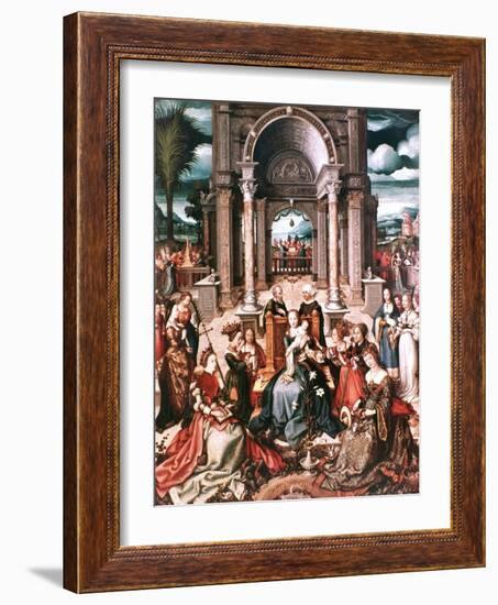 The Fountain of Life, C1517-1543-Hans Holbein the Younger-Framed Giclee Print