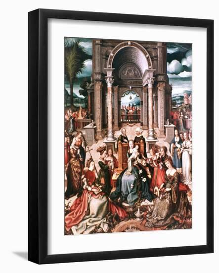 The Fountain of Life, C1517-1543-Hans Holbein the Younger-Framed Giclee Print