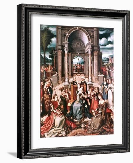 The Fountain of Life, C1517-1543-Hans Holbein the Younger-Framed Giclee Print