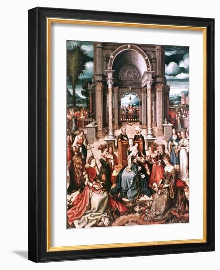 The Fountain of Life, C1517-1543-Hans Holbein the Younger-Framed Giclee Print