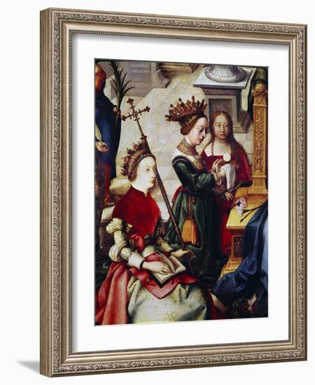 The Fountain of Life (Detail), 1519-Hans Holbein the Elder-Framed Giclee Print