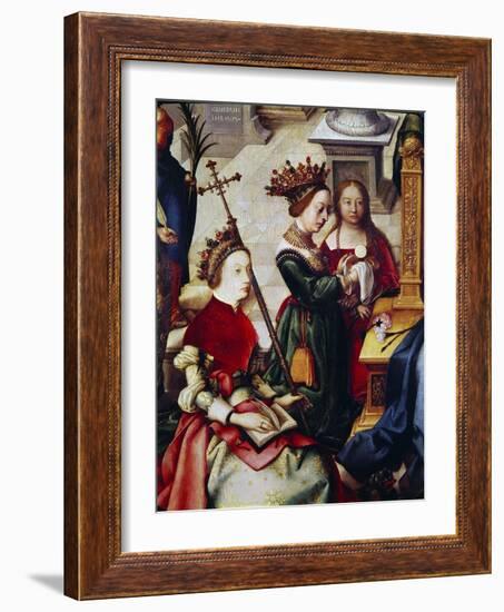 The Fountain of Life (Detail), 1519-Hans Holbein the Elder-Framed Giclee Print