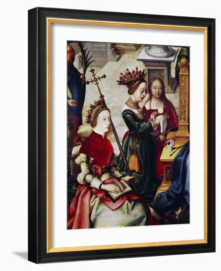 The Fountain of Life (Detail), 1519-Hans Holbein the Elder-Framed Giclee Print