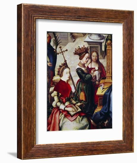 The Fountain of Life (Detail), 1519-Hans Holbein the Elder-Framed Giclee Print